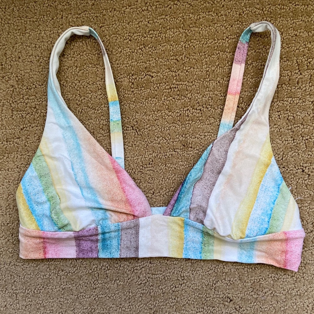 Billabong Desert Dream Banded Triangle Bikini Top!